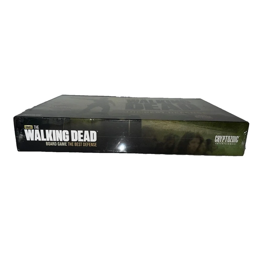 The Walking Dead The Best Defense Board Game AMC Cryptozoic Sealed (5/#0)
